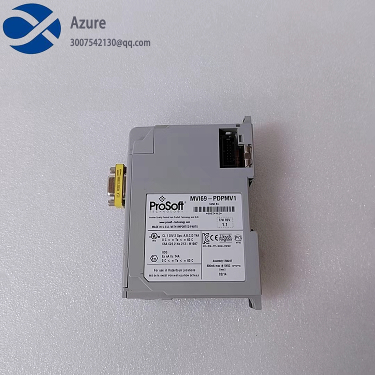 PROSOFT MVI69-PDPMV1 工控DCS模块现货